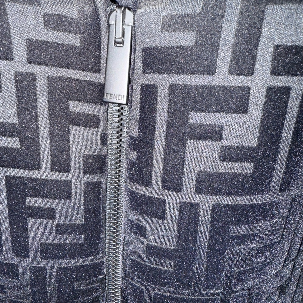 Fendi Black Monogram Jacket - Picture 3 of 7